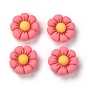 Opaque Resin Cabochons, Flower