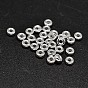 Rondelle 925 Sterling Silver Spacer Beads