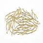 Brass Pendants, Branch, Real 18K Gold Plated