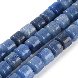 Natural Blue Aventurine Beads Strands, Column