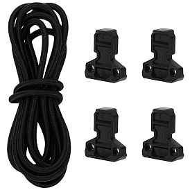 Нейлоновые язычки-аксессуары, эластичный амортизирующий шнур для тактической функциональной сумки на открытом воздухе