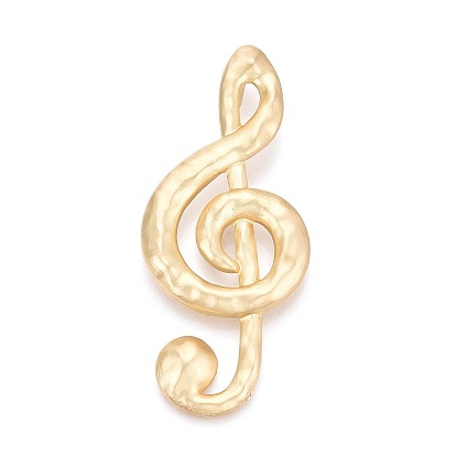 Стойки обшивки сплава большие кулоны, прелести музыкальных нот, без кадмия и без свинца