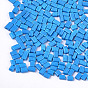 Baking Paint Glass Flat Beads, Rectangle