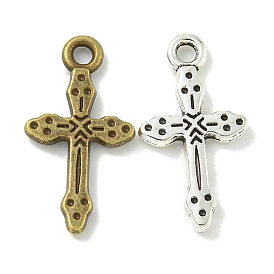 Tibetan Style Alloy Pendants, Lead Free & Cadmium Free, Cross