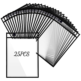 PVC File Pockets, Rectangle