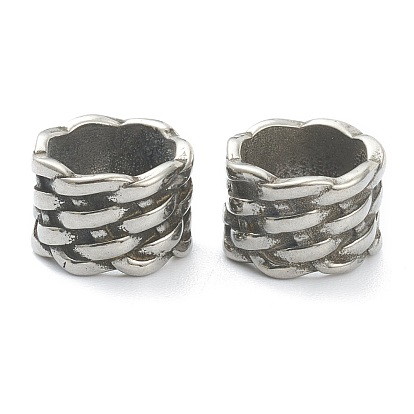 304 Stainless Steel Beads, Flat Round