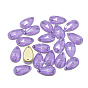 Sew on Rhinestone, K9 Glass Rhinestone, Two Holes, Garments Accessories, Random Color Back Plated, Faceted, Drop