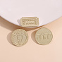 Сплава брошь, золотые, памятный значок