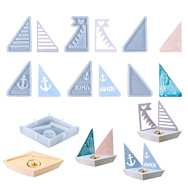 Парусник своими руками изготовление свечей, силиконовые формы для литья, для уф-смолы, изготовление изделий из эпоксидной смолы, белые