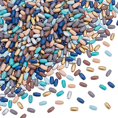 816 шт. бусины из дерева схима, овальные