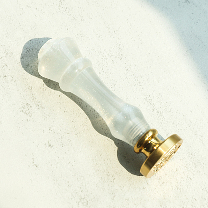 Ручка из прозрачной смолы, для изготовления сургучной печати