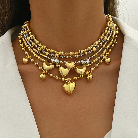 Элемент латунные бусины ожерелья для женщин