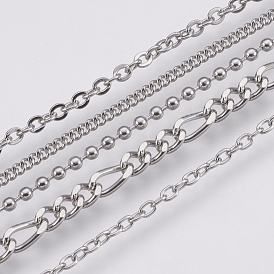 304 Stainless Steel Chains, Unwelded