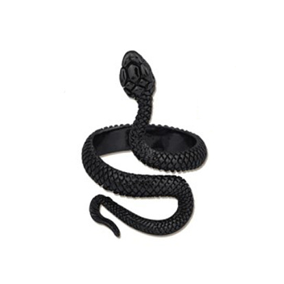 Alloy Snake Open Cuff Ring for Women