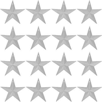 30шт. железные подвески, звезда