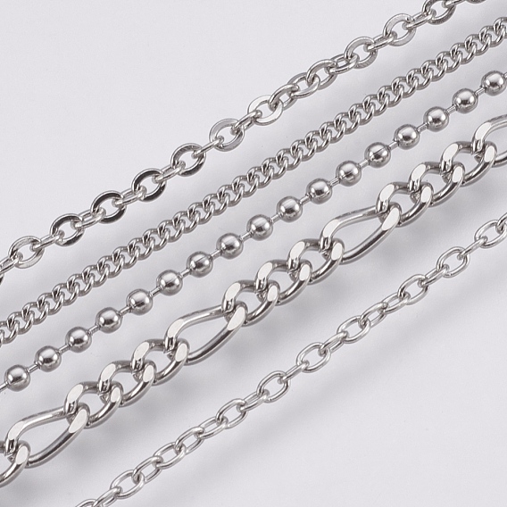 304 Stainless Steel Chains, Unwelded