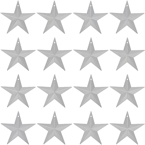 30шт. железные подвески, звезда