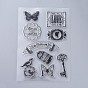 Silicone Stamps, for DIY Scrapbooking, Photo Album Decorative, Cards Making, Stamp Sheets, for Valentine's day