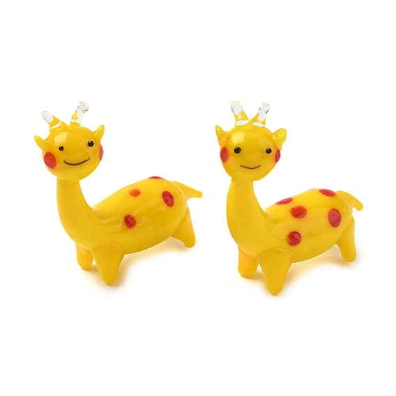 Украшения для дома в виде жирафа, украшения ручной работы дисплея бусины