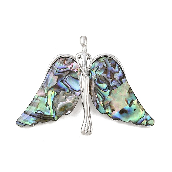 Штифты-корпусы, булавки из сплава для лацканов одежды рюкзака, ангел