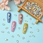 Transparent Resin Rhinestone Cabochons, Nail Art Decoration Accessories, AB Color Plated, Faceted, Teardrop & Oval & Square & Heart & Horse Eye