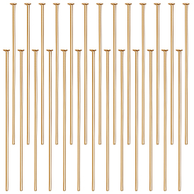 300шт. шт. латунные штифты с плоской головкой, долговечный