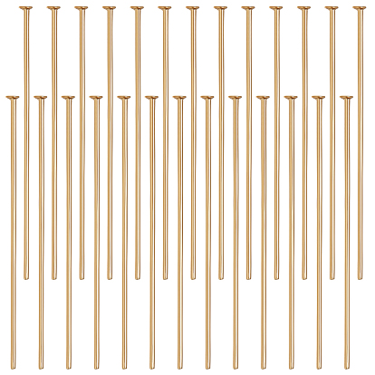 300шт. шт. латунные штифты с плоской головкой, долговечный