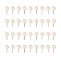 Wooden Map Pins, Drawing Push Pins, Round Head Thumbtack, with Stainless Steel Pin
