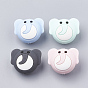 Food Grade Eco-Friendly Silicone Focal Beads, Elephant