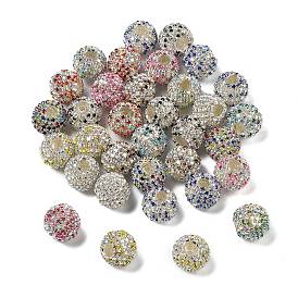 Сверкающие стеклянные стразы круглые бусины, с акрилом внутри, для изготовления бисерных ручек для изготовления бижутерии и брелоков