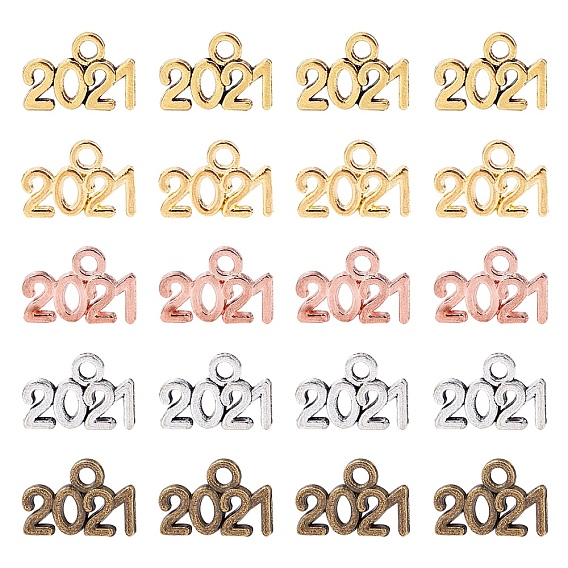Alloy Charms, Number 2021