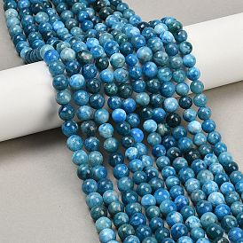 Природного апатита нитей бисера, круглые