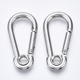 304 Stainless Steel Rock Climbing Carabiners, Key Clasps