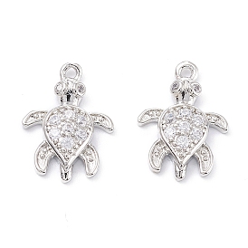 Стойка металлическая латунная микропрофилированная кубическая циркония подвески, долговечный, черепаха