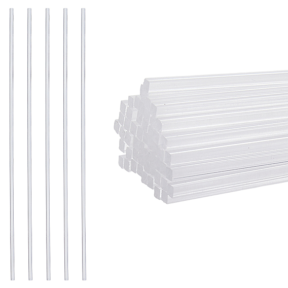 Transparent Acrylic Square Stick