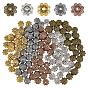 300шт 5 стили тибетские колпачки для бусин, без кадмия и без свинца, цветок