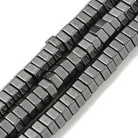 Non-magnetic Synthetic Hematite Beads Strands, Hexagon