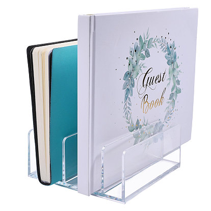 Квадратная акриловая подставка для книг