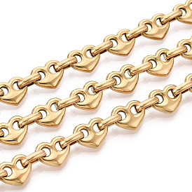 304 ссылка цепи из нержавеющей стали сердце, несварные, с катушкой