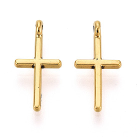 Подвески из сплава , без кадмия и без свинца, крестик