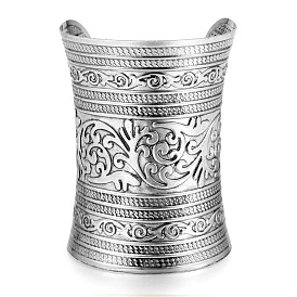 Набор богемных широких браслетов-манжет - винтажные металлические браслеты, ювелирные аксессуары