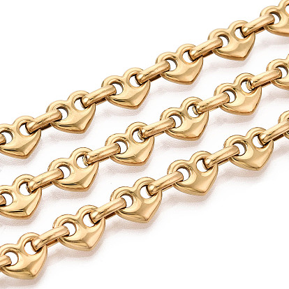 304 ссылка цепи из нержавеющей стали сердце, несварные, с катушкой