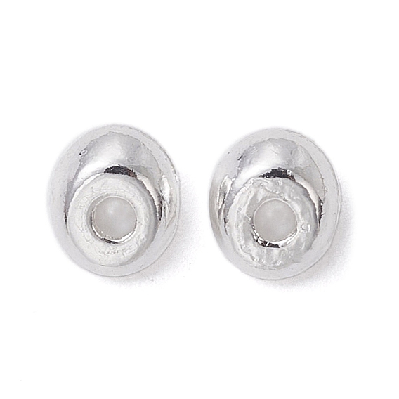 Perles d'entretoise en alliage, plaqué longue durée, forme d'arc