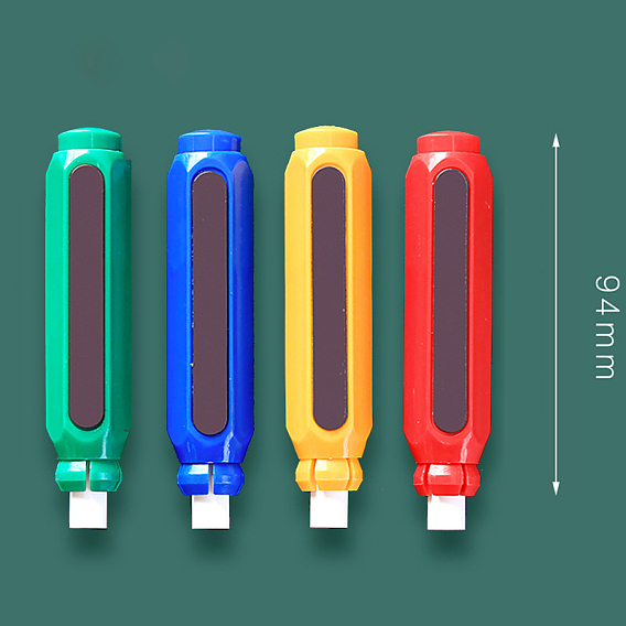 Пластиковая крышка для мела, с магнитом, школьные принадлежности, колонка, прямоугольные