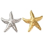 Ионное покрытие (ip) 304 большие подвески из нержавеющей стали, очарование морской звезды