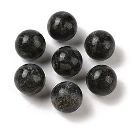 Natural Kambaba Jasper No Hole Sphere Beads, Round