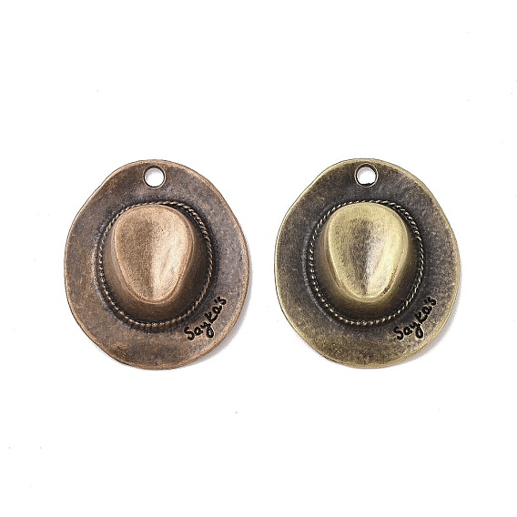 Сплавочные подвески тибетского стиля, очарование ковбойской шляпы