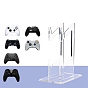 2-Tier Acrylic Gamepad Holders, Game Controller Stand Storage Organizer