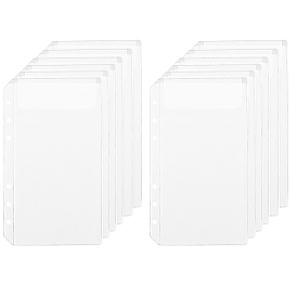 12 шт. страниц ПВХ для переплета, защитные страницы для конвертов, прямоугольные