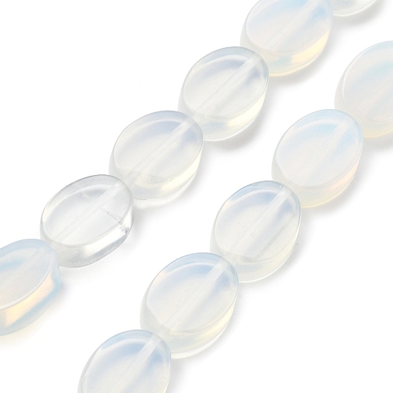 Opalite бисер пряди, овальные